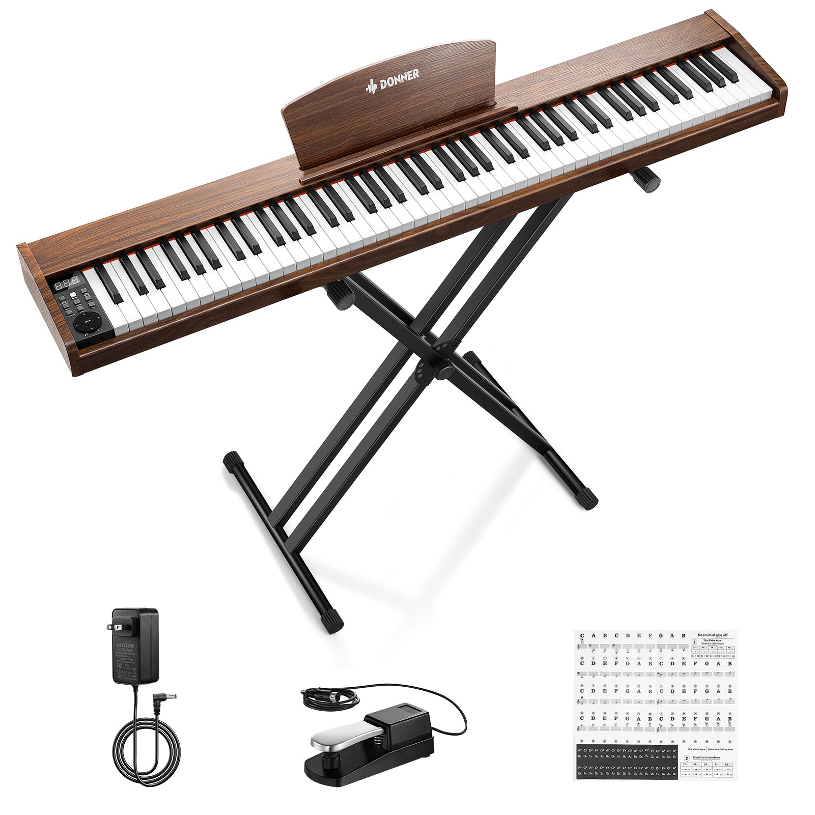 Donner DEP-1S Semi Weighted Keyboard Piano