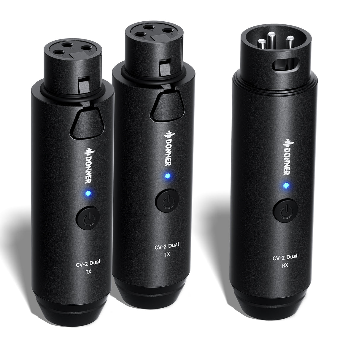Donner CV-2 Dual Wireless Microphone Transceiver