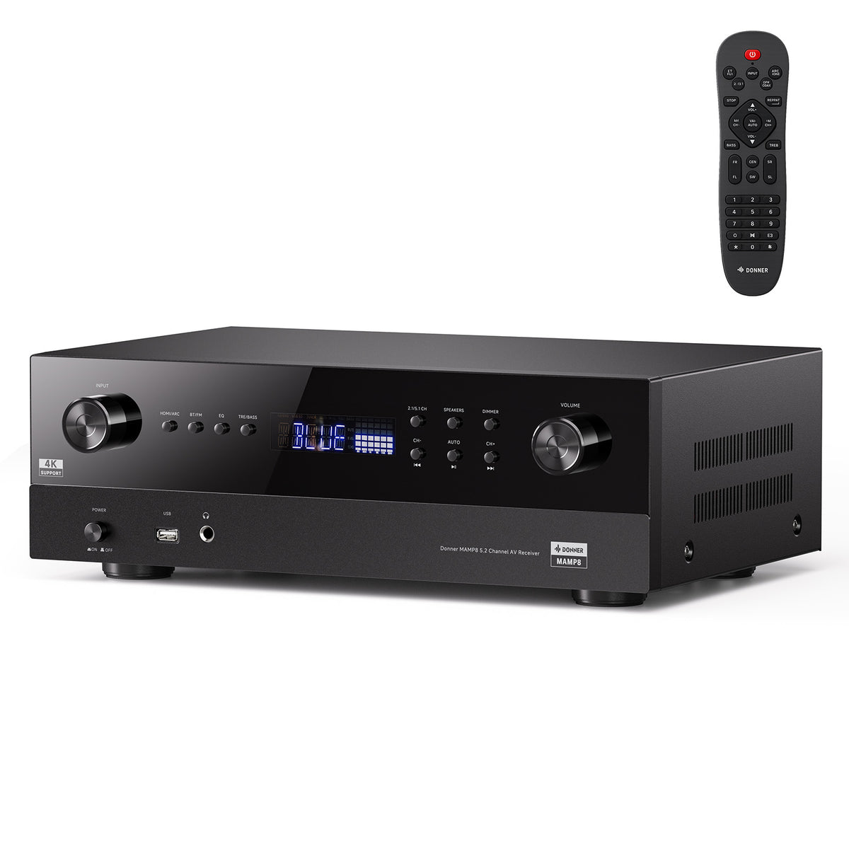 Donner MAMP8 5.2 Channel AV Receiver