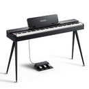 Donner Oura S100 88-key Home Digital Piano Black Oak Grain