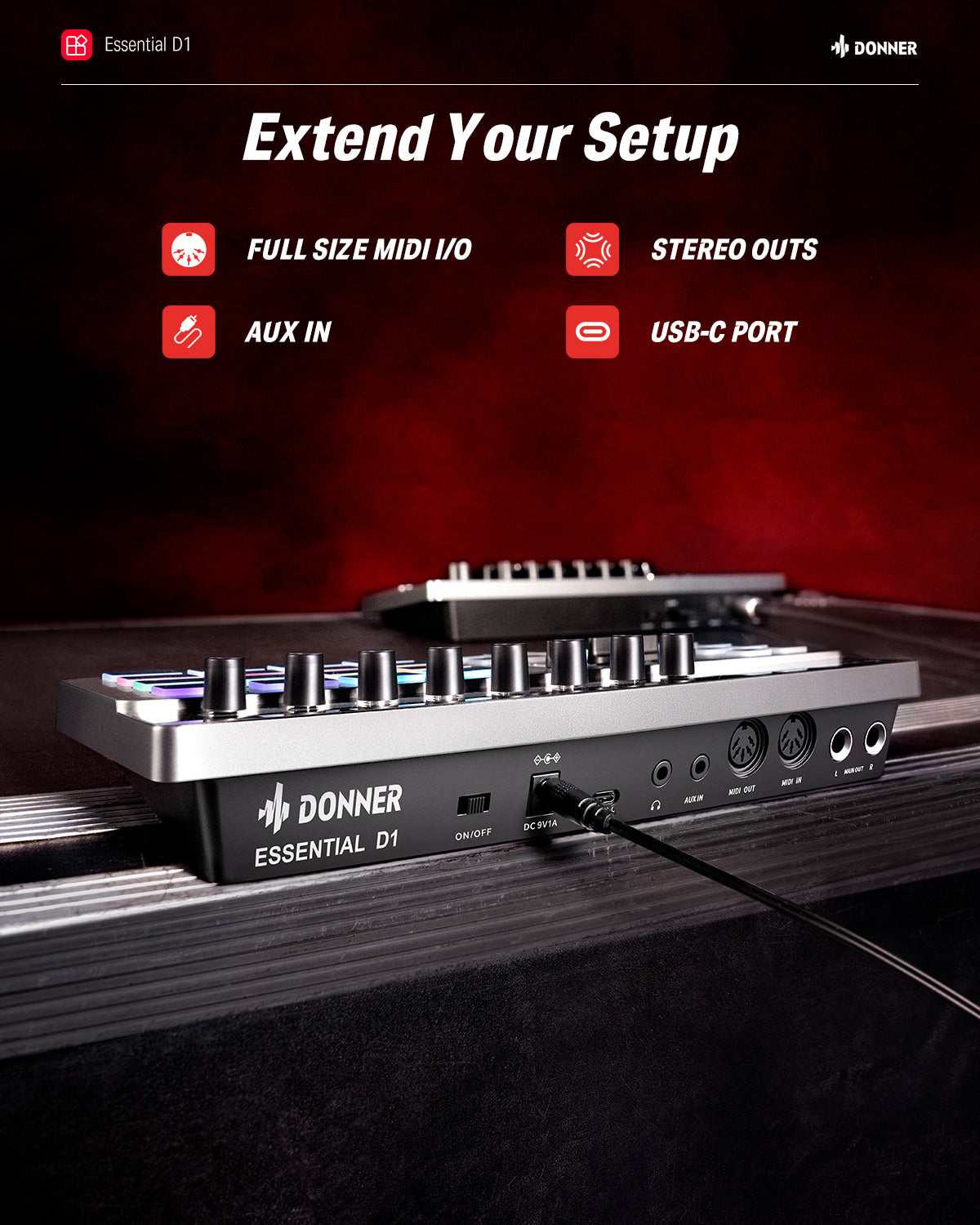 Donner Essential D1 Digital Drum Machine Success