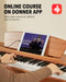 Donner Wooden Style Piano