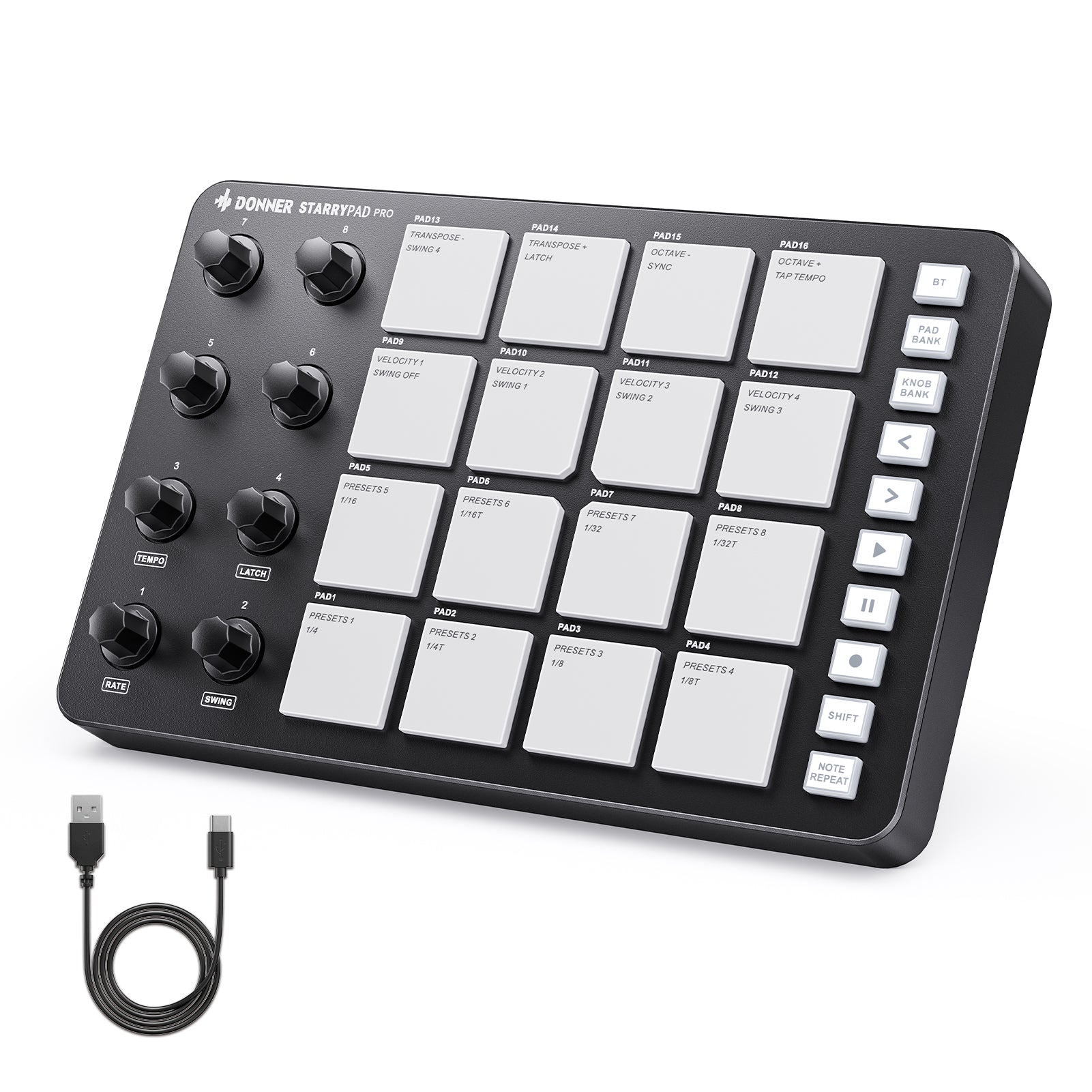Donner STARRYPAD PRO MIDI Controller