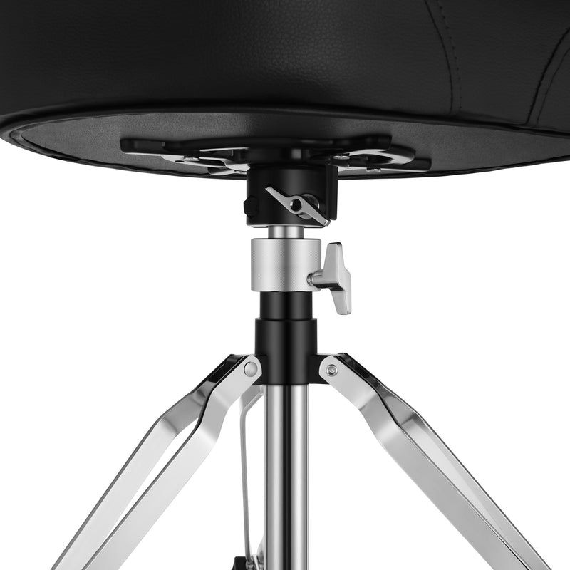 Donner Adjustable Drum Throne Motorcycle Seat Style