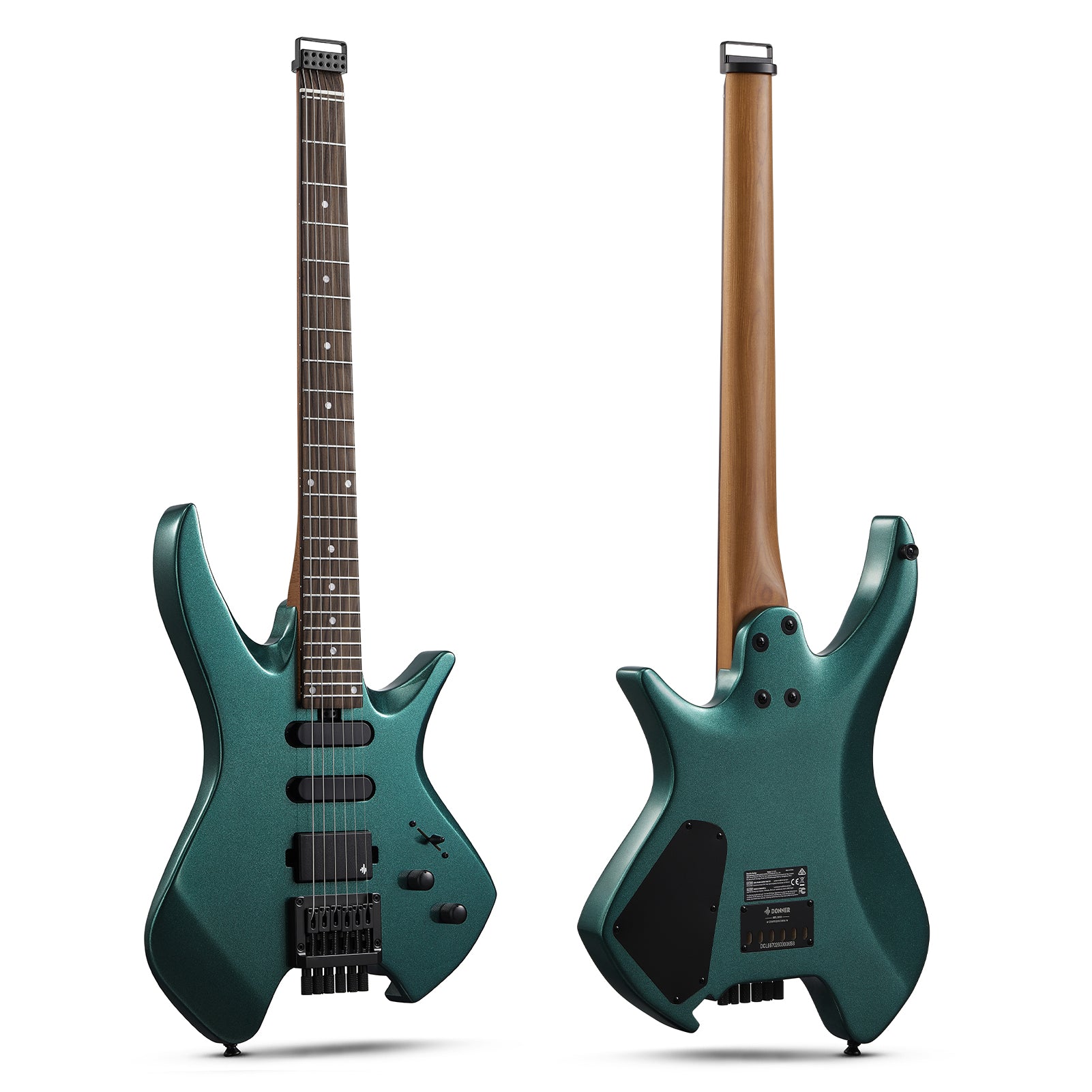 Donner HLX-500 Headless Electric Guitar