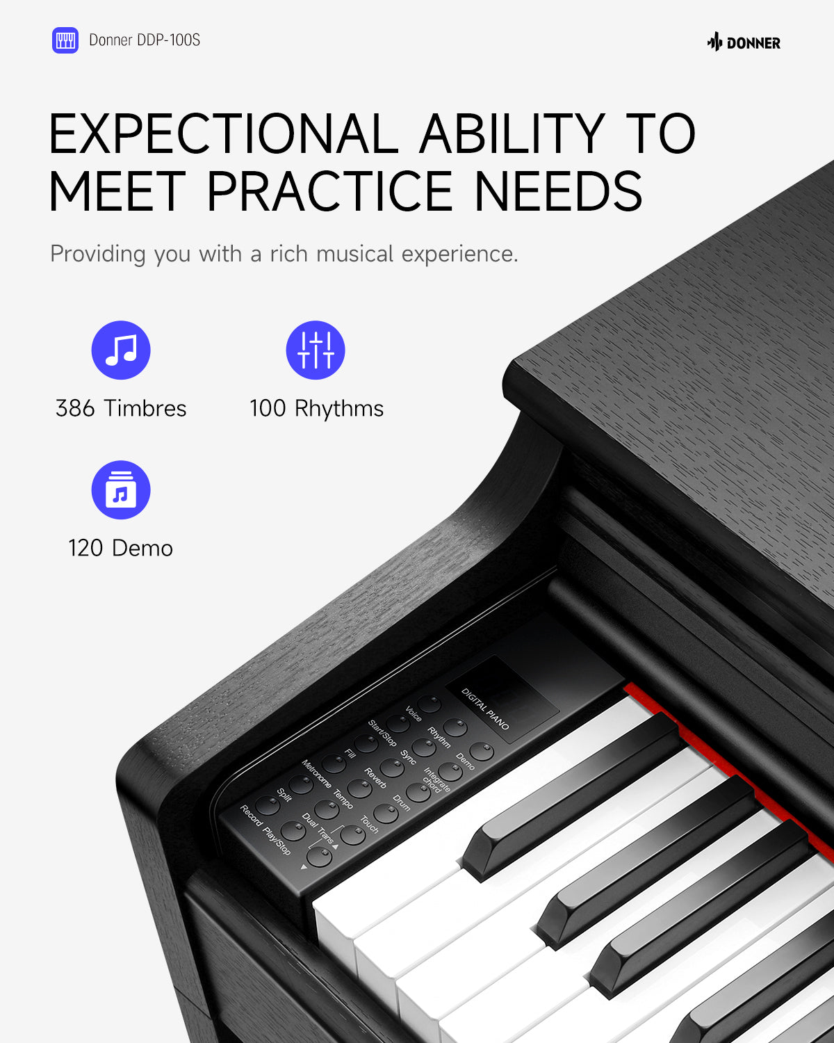 Donner DDP-100S Digital Piano