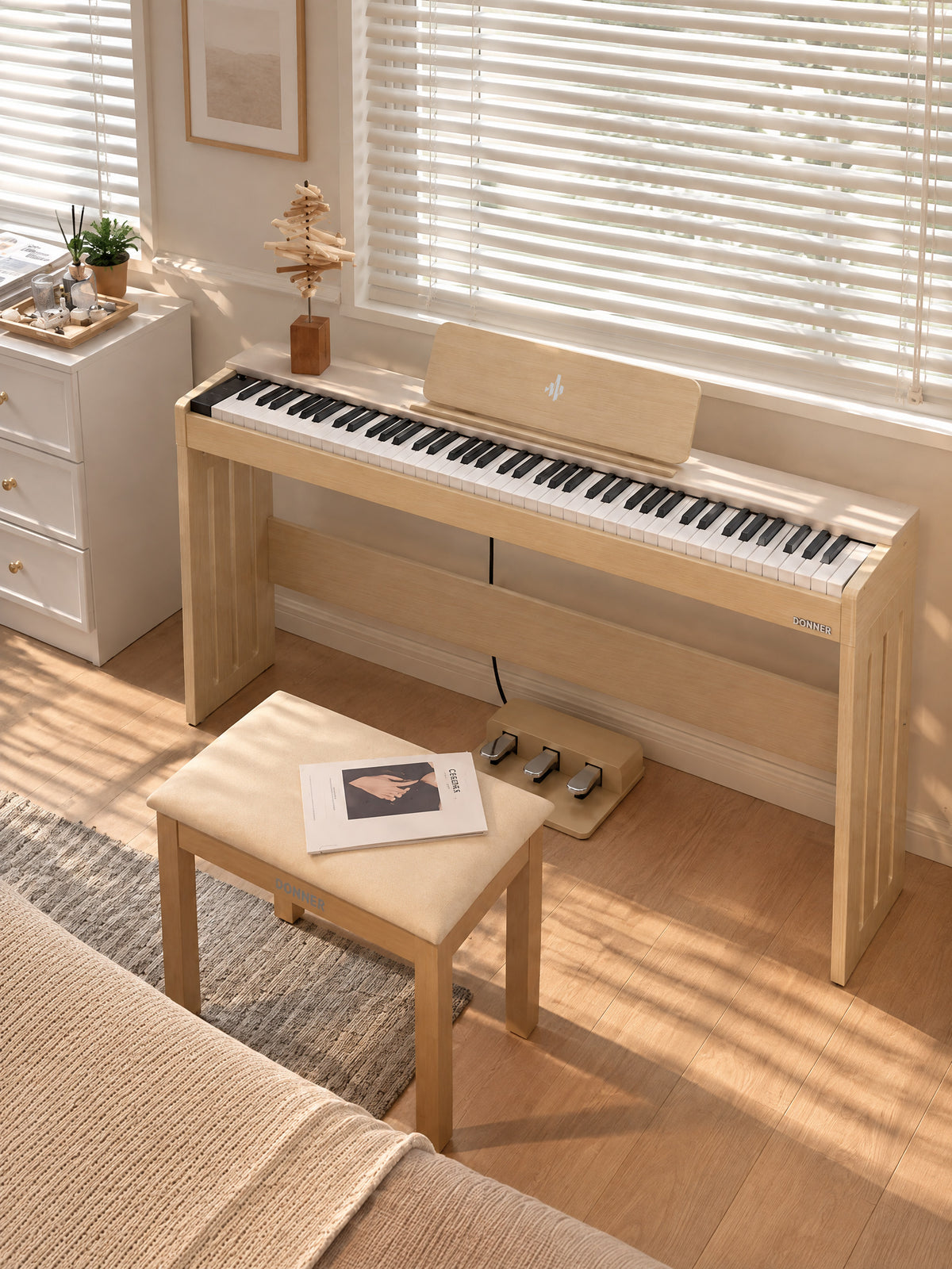 Donner OURA J100 88-key Home Digital Piano