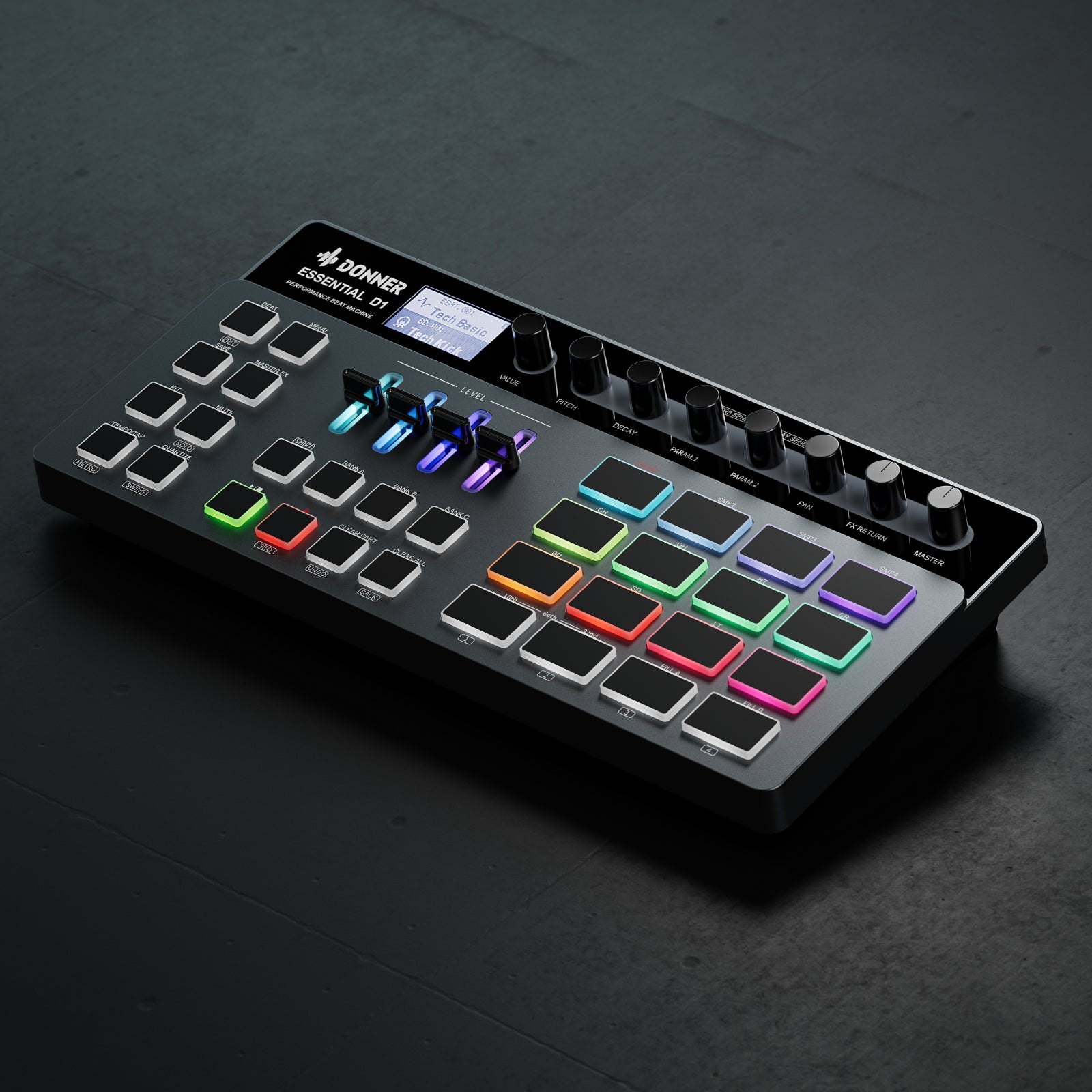 Donner Essential D1 Digital Drum Machine Success