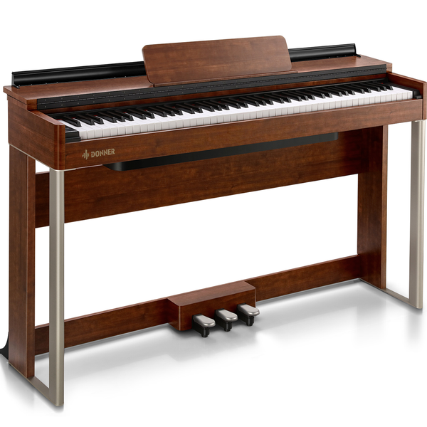 Donner DDP-200 Wooden Dynamic Hammer Action 88 Key Weighted Upright Digital Piano