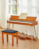 Products Donner DDP-80 PLUS 88 Key Weighted Wooden Upright Digital Piano with Piano Lid 3-Pedal