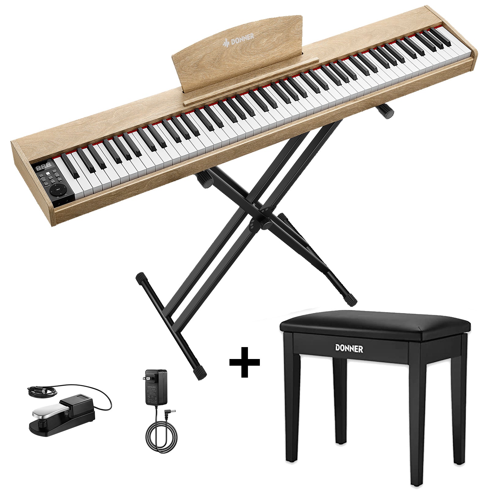 Donner DEP-1S Semi Weighted Keyboard Piano