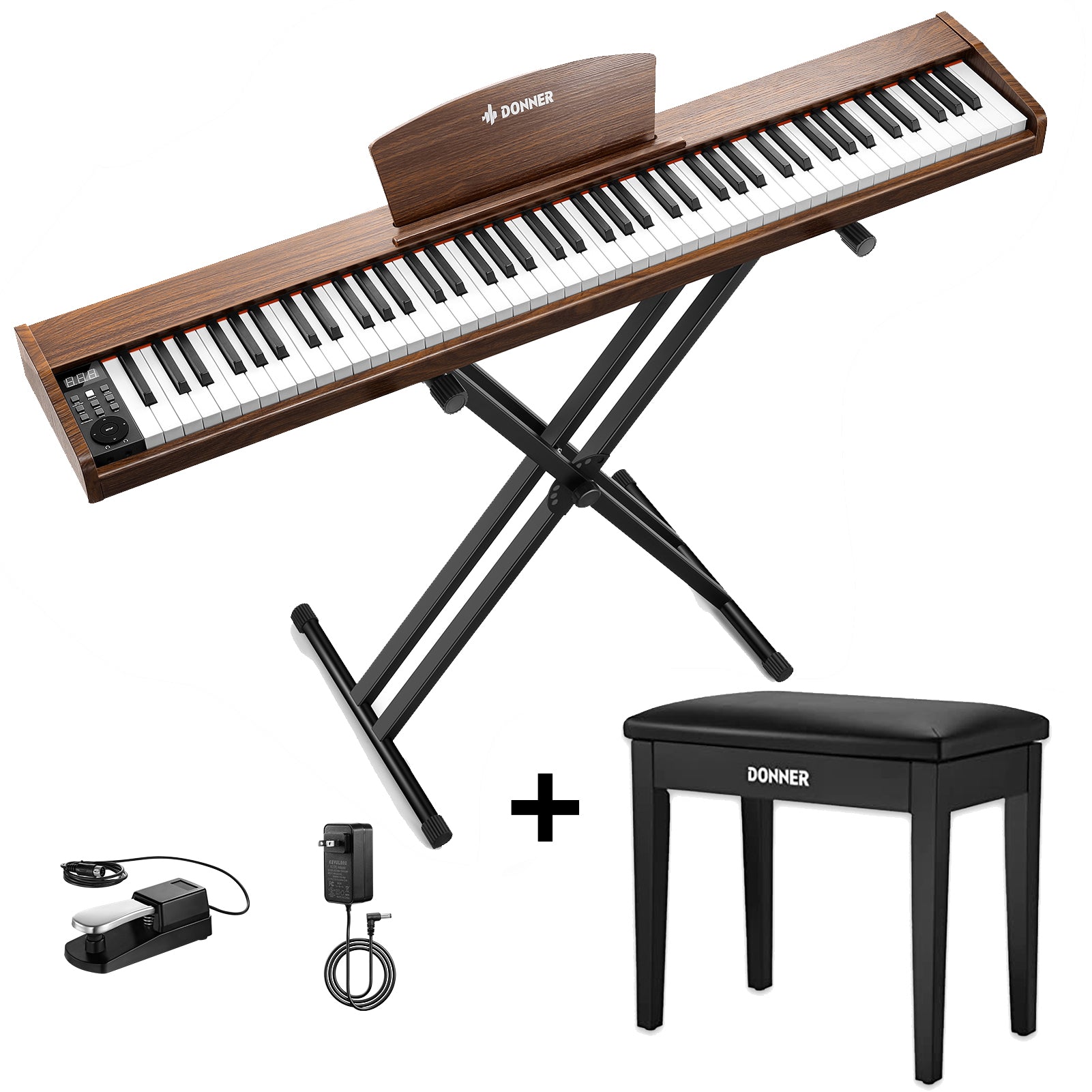 Donner DEP-1S Semi Weighted Keyboard Piano