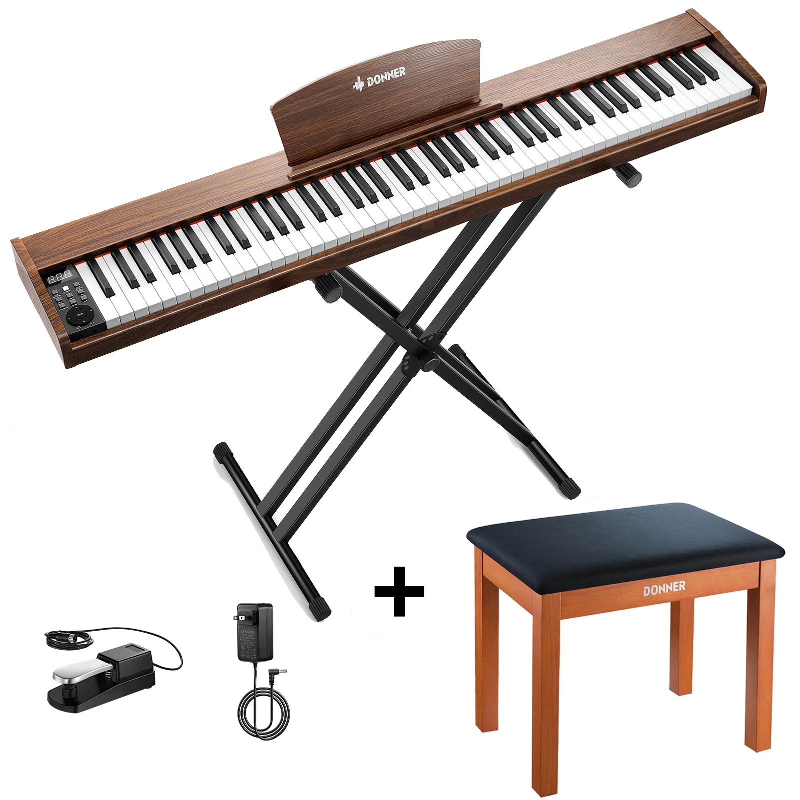 Donner DEP-1S Semi Weighted Keyboard Piano