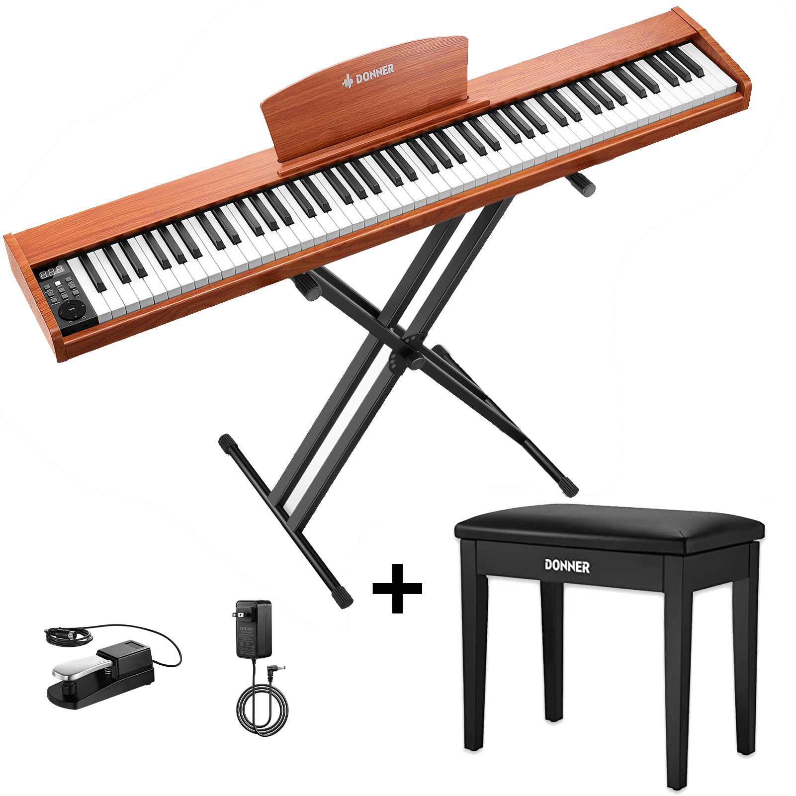 Donner DEP-1S Semi Weighted Keyboard Piano