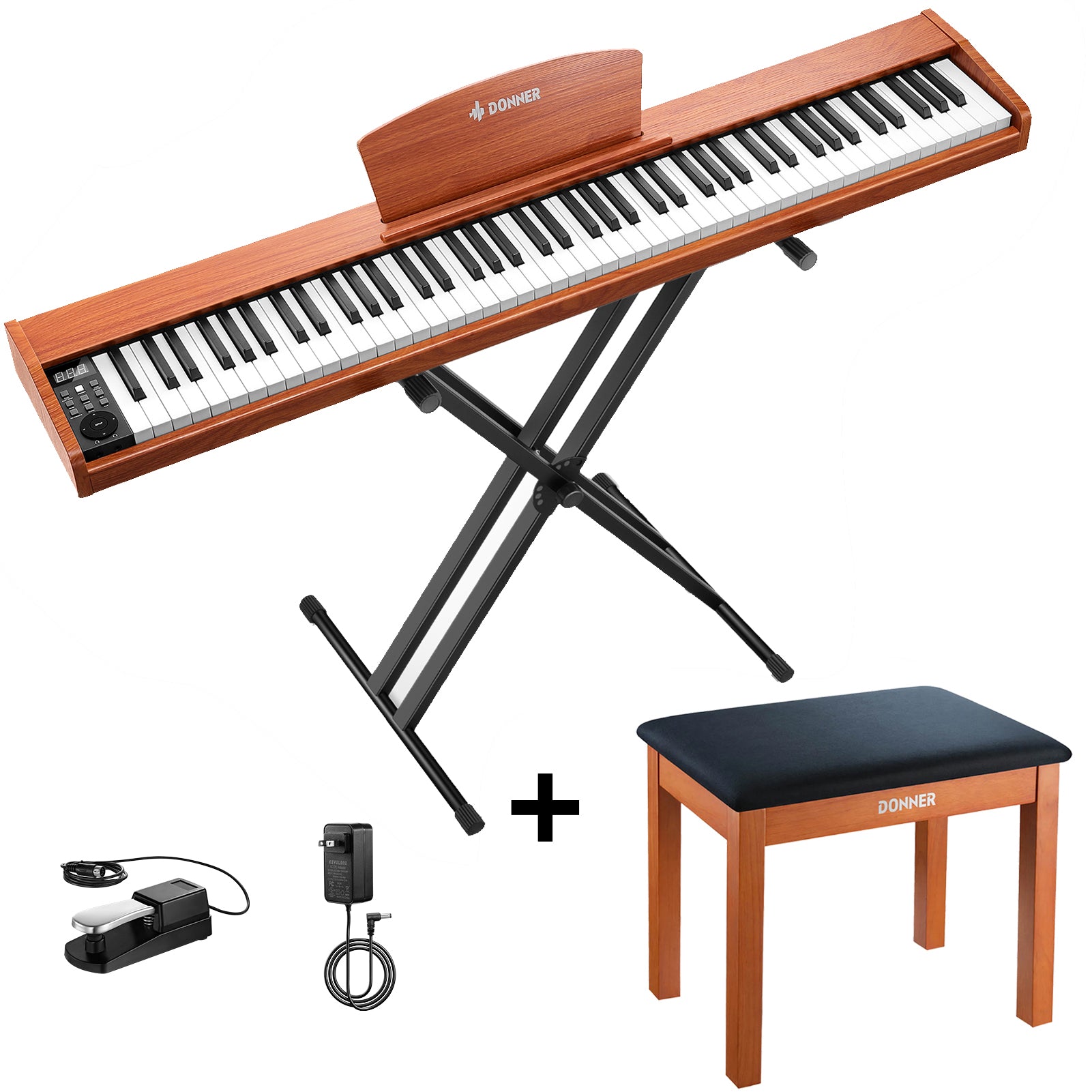 Donner DEP-1S Semi Weighted Keyboard Piano