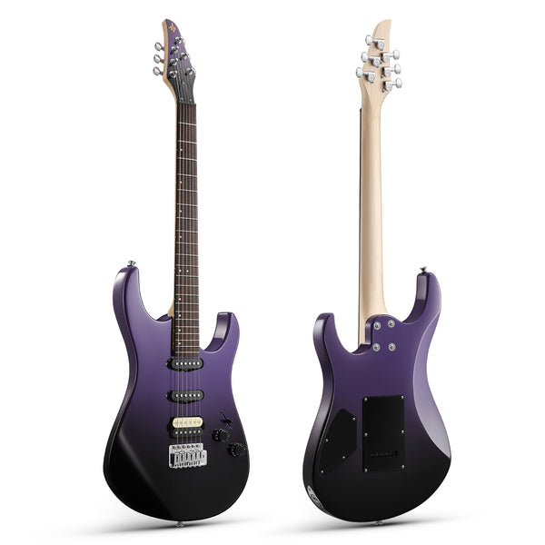 DMT-66 Electric Guitar / Purple Starter Guitar for Rock Beginners