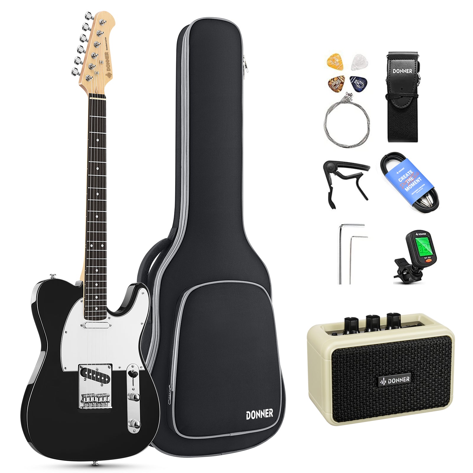 Donner DTL-100 tele Set Guitar