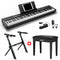 DONNER DEP-16 Portable Digital Piano + Bench + Stand