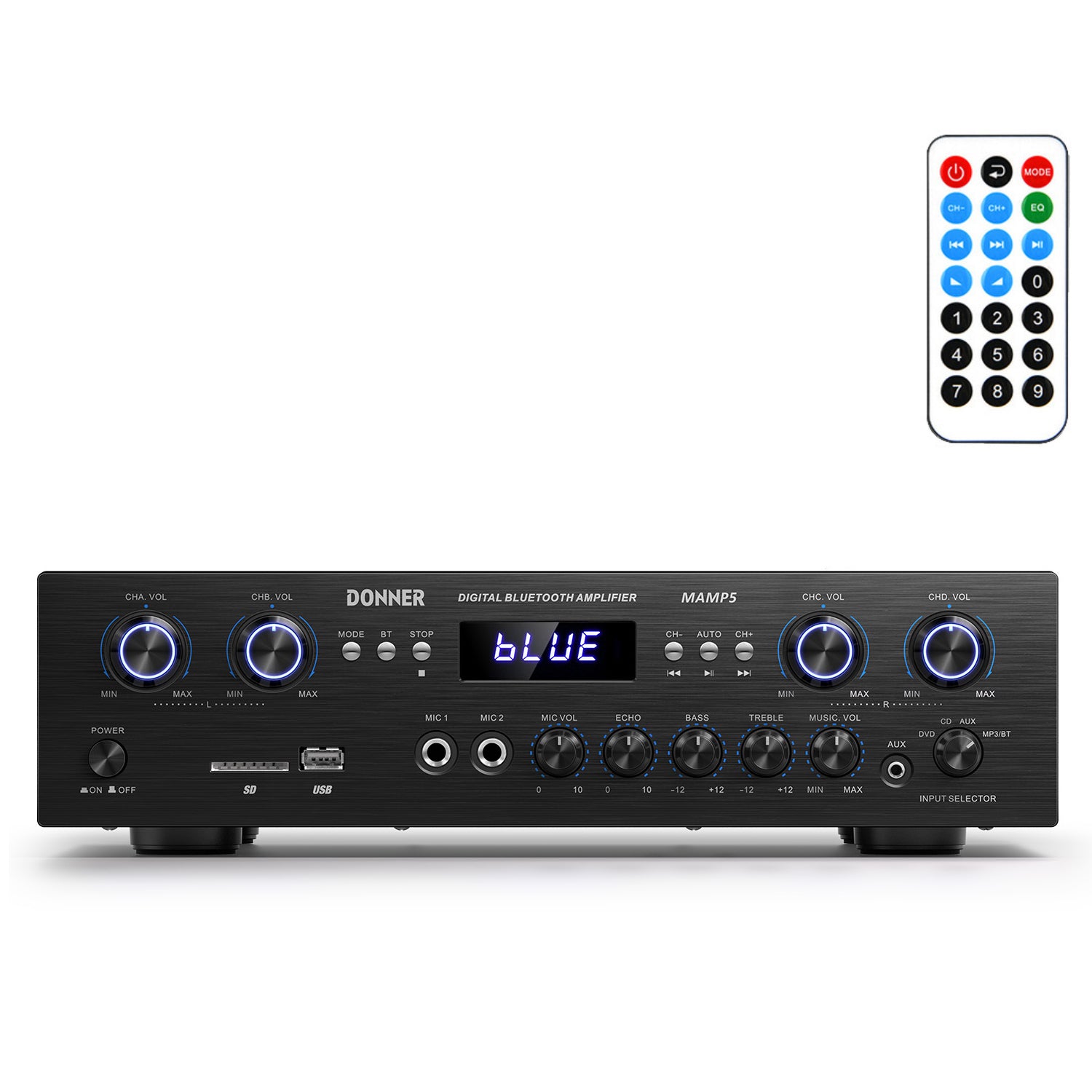 Donner MAMP5 4 Channel Amplifier