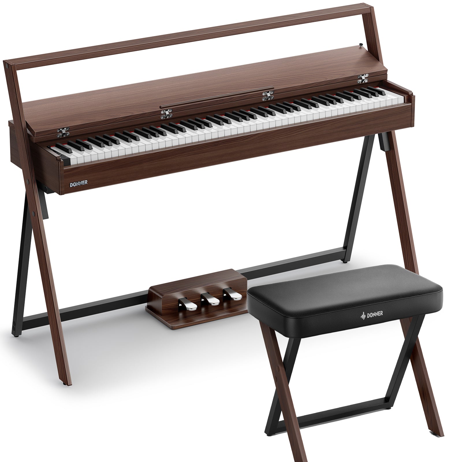 Donner OURA™ R300 Hammer Action Rustic Digital Piano
