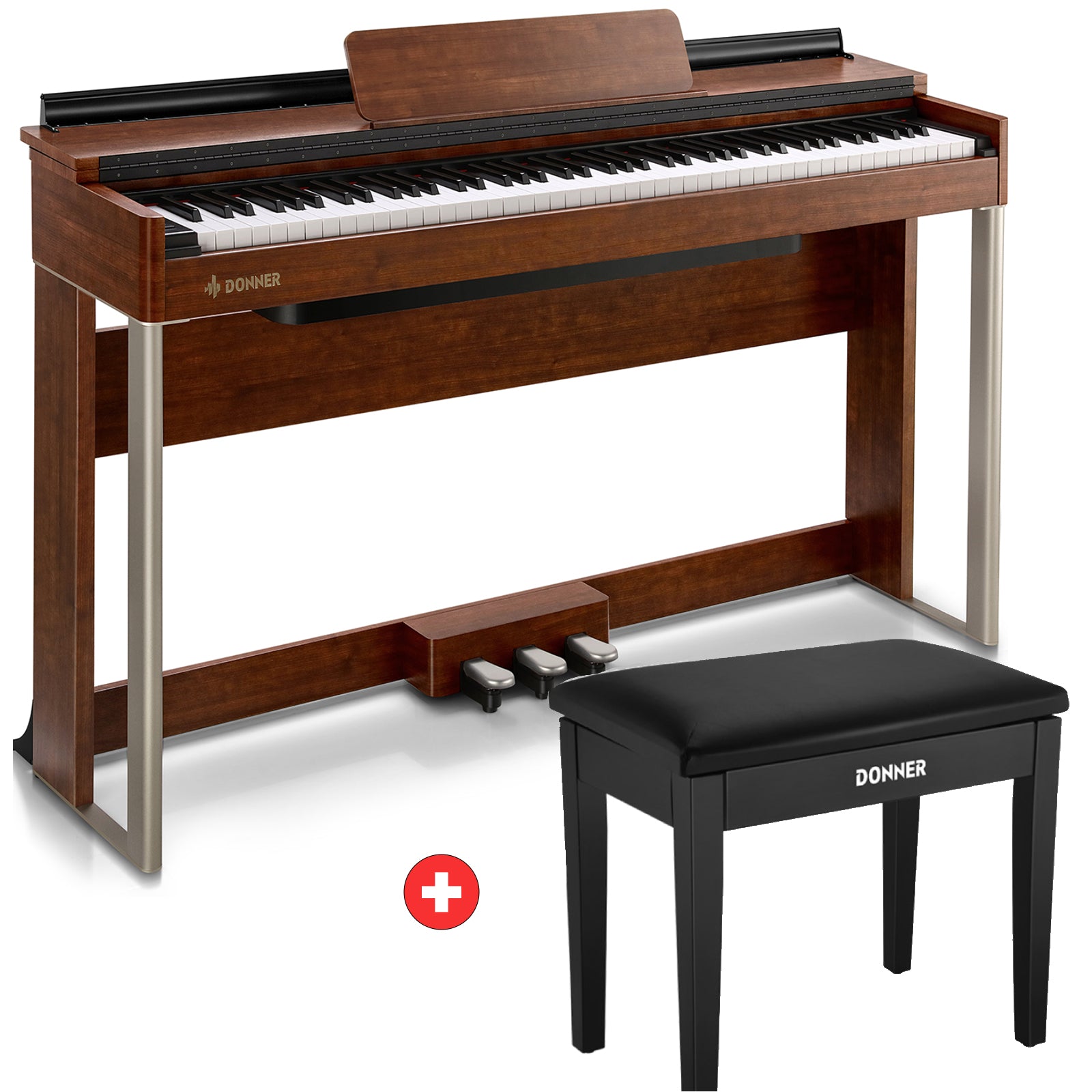 Donner DDP-200 Graded Hammer Action Digital Piano