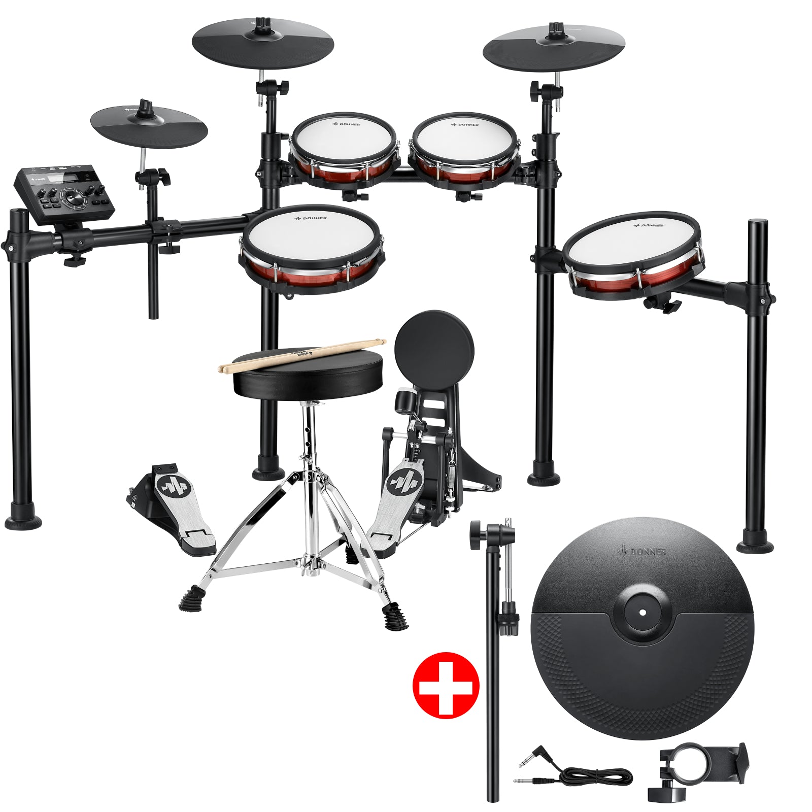 Donner DED-200MAX Electronic Drum Set
