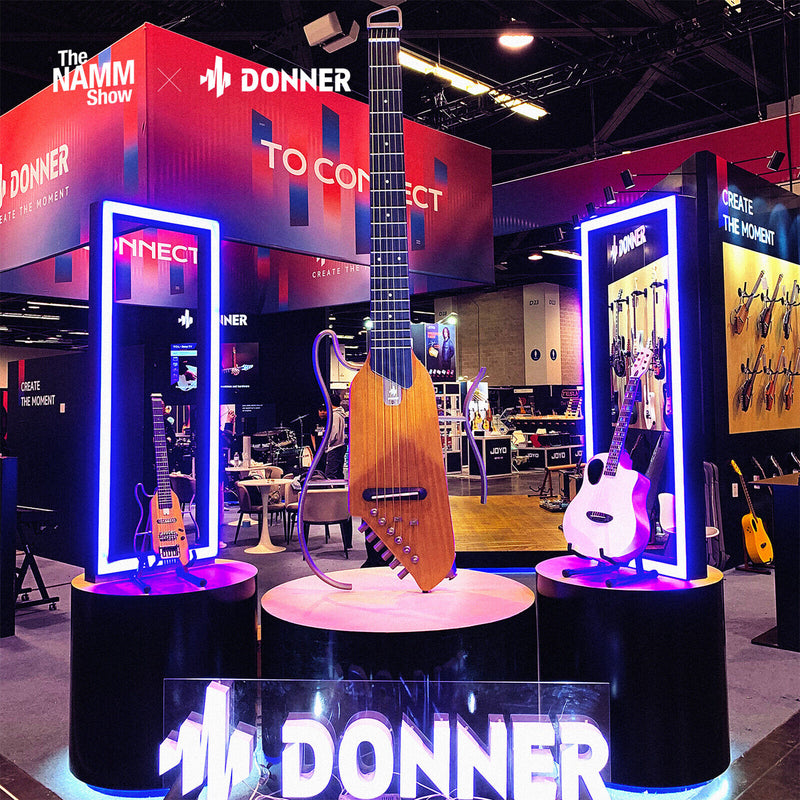 Donner HUSH-I Mute Guitar Kit for Travel Silent Practice