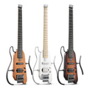 Donner HUSH-X Electric Guitar Kit - Featherlight and Quiet Performance Headless Guitar for Travel and Practice