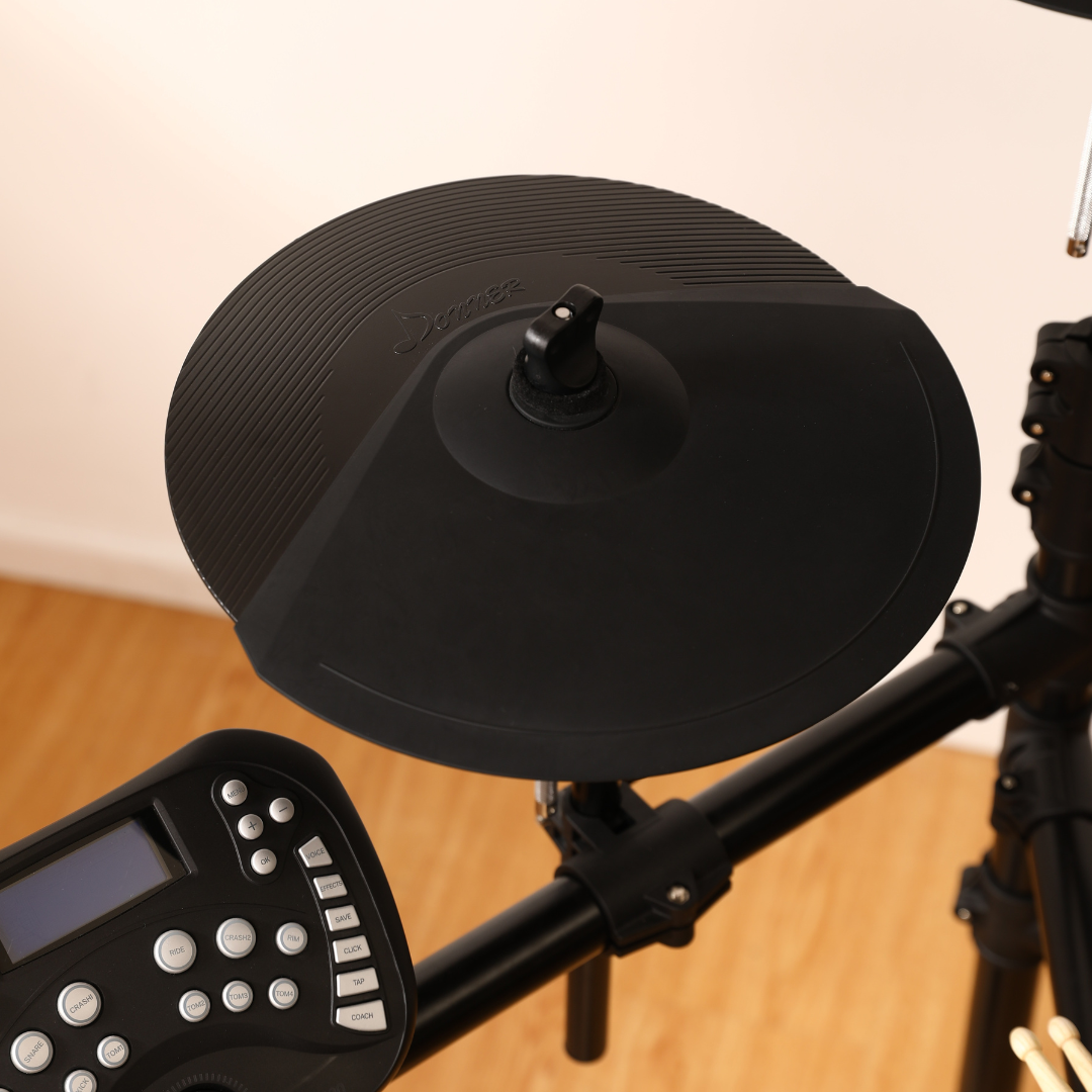 Donner DED-400 Professional Electronic Drum Set Kit with Drum Throne/Drumsticks/Headphones/Audio Cable