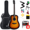 Donner DAG-1S 41-Inch Full-Size Acoustic Guitar Beginner Kit Right Handed, Sunburst Finish