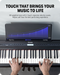 Donner DEP-20 Portable Keyboard Piano 88-Key Weighted with Stand donner music