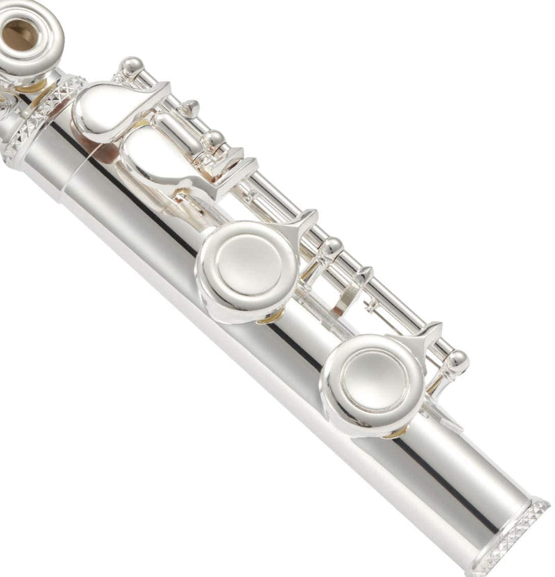 Eastar EFL-2 Open/Close Hole C Flutes 16 Keys Silver Plated Beginner FluteSet, Silver Plated - Donner music-AU