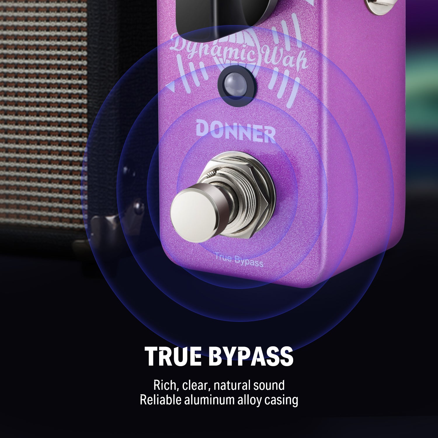 Donner Dynamic Wah-Wah Pedal Filter Effect - donner music Australia