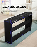 Donner SE-1 88 Key Graded Hammer Action Keys Arranger Keyboard Digital Piano Multifunctional with Stand donner music au