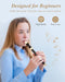 Eastar ERS-21BN Soprano Recorder Instrument Baroque Style Fingering ABS Plastic Musical Recorders Professional 8 Hole Key of C, Black
